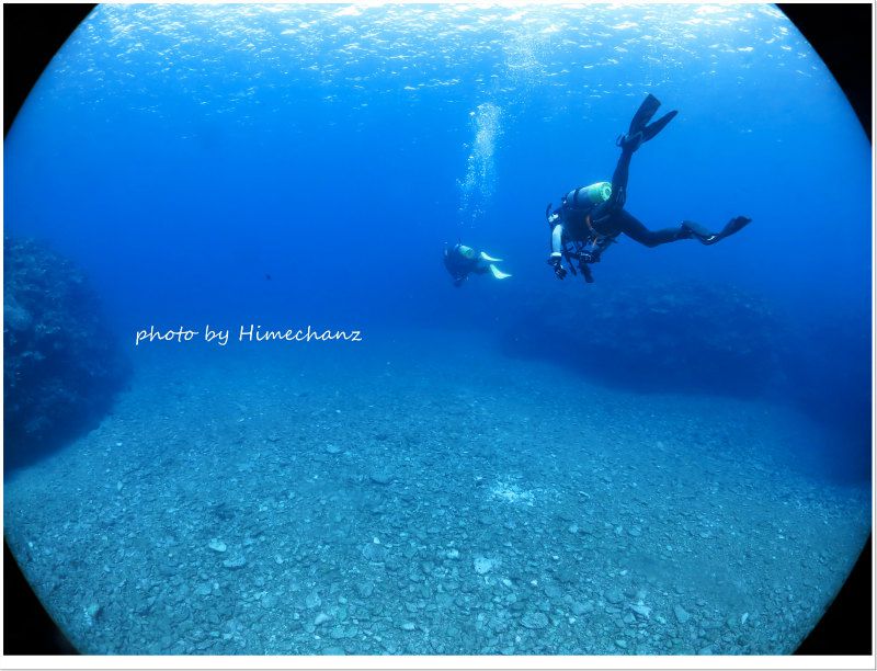 透明度キレイだった御神崎♪ photo by CANON PowerShot S100