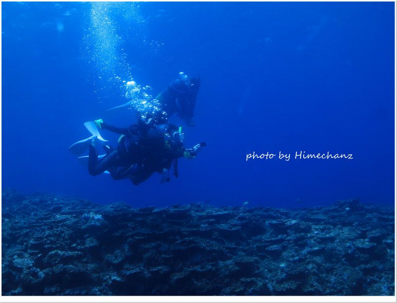 アドバンス講習中のお二人 photo by CANON PowerShot S100