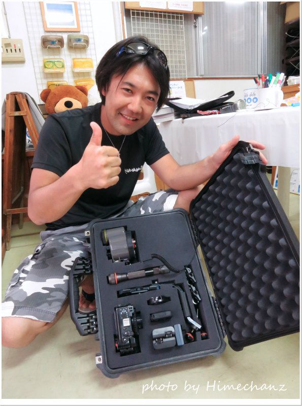 ストロボとライト購入でペリカンバッグに初収納♪ photo by CANON PowerShot S100