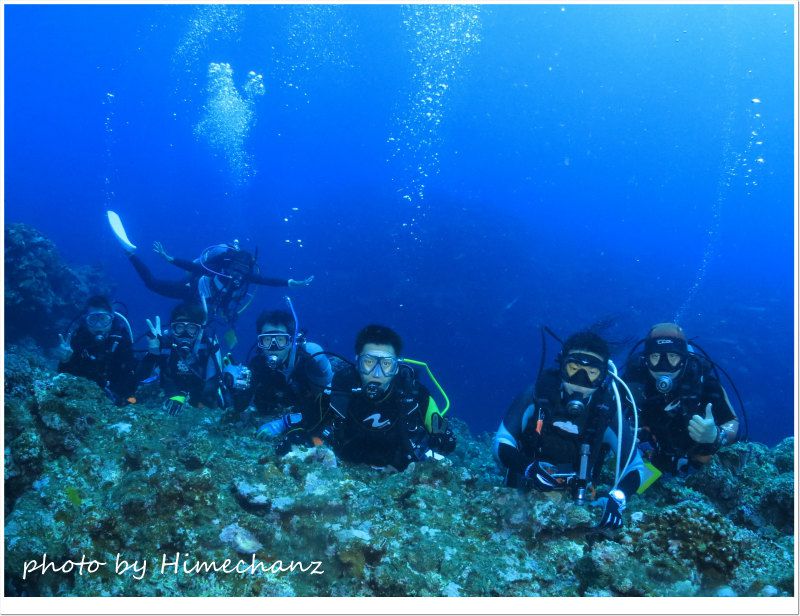マンタ見られて大興奮だよ~! photo by CANON PowerShot S100