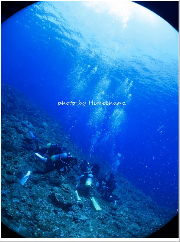 マンタ待ち~♪ photo by CANON PowerShot S100