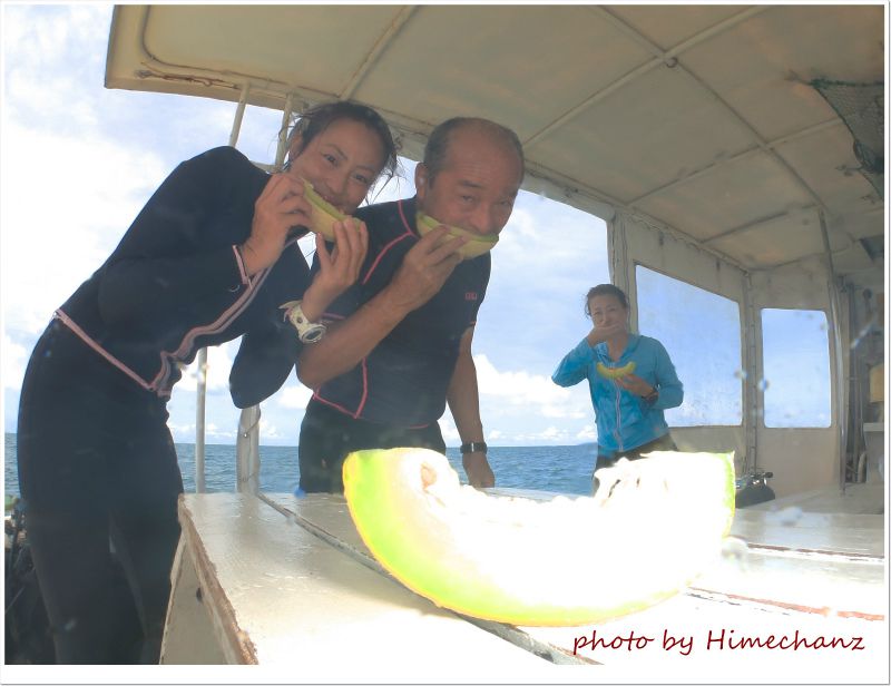 極上の富良野メロンいただきました♪ photo by CANON PowerShot S100