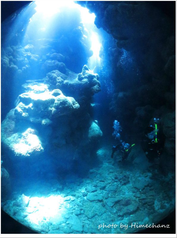 洞窟に行って正解でしたね♪ photo by CANON PowerShot S100