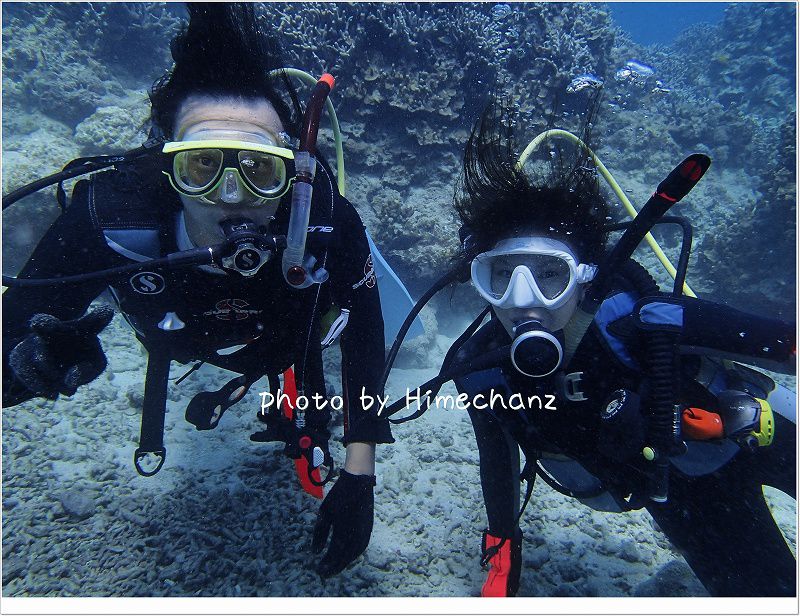 ダイビング上手にされてました! photo by OLYMPUS STYLUS TG-2 Tough