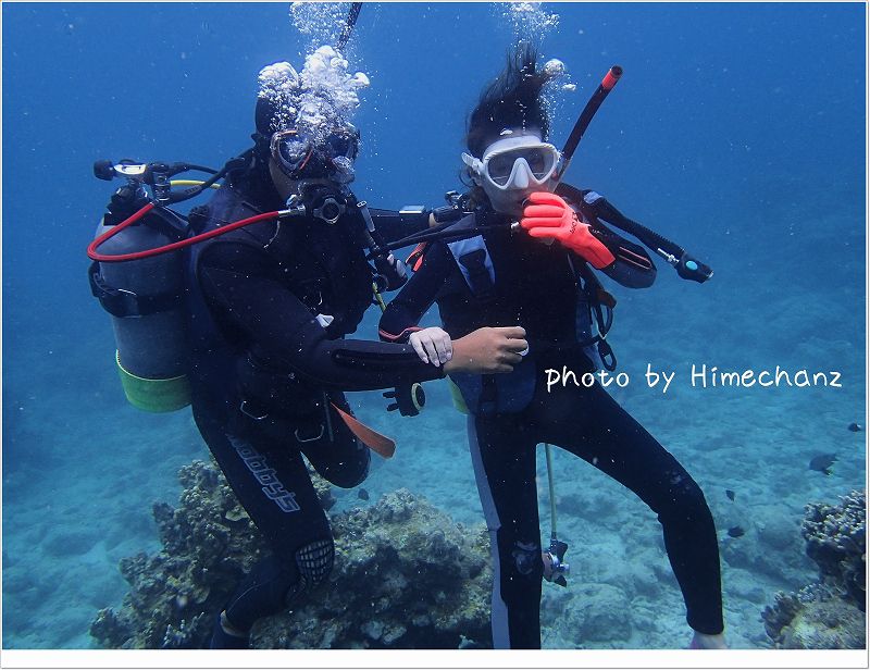初体験ダイビング! photo by OLYMPUS STYLUS TG-2 Tough
