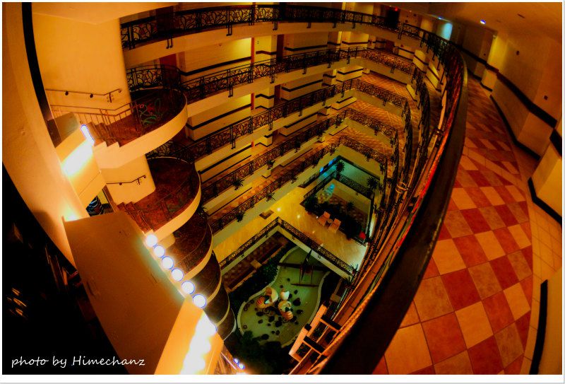 パラオの中では中の上なこのホテル。リゾート感が十分あります♪ photo by Nikon D300