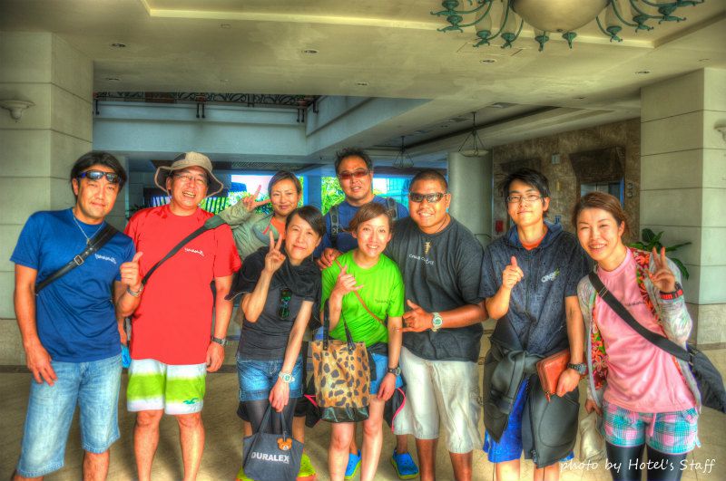 偶然、ホテルでクルーズコントロールのスタッフ、ルーベンに偶然再会! photo by Nikon D700