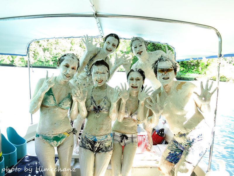 泥パック完成♪なんかゴールデンボンバーの樽美酒さんみたいw photo by CANON PowerShot S100