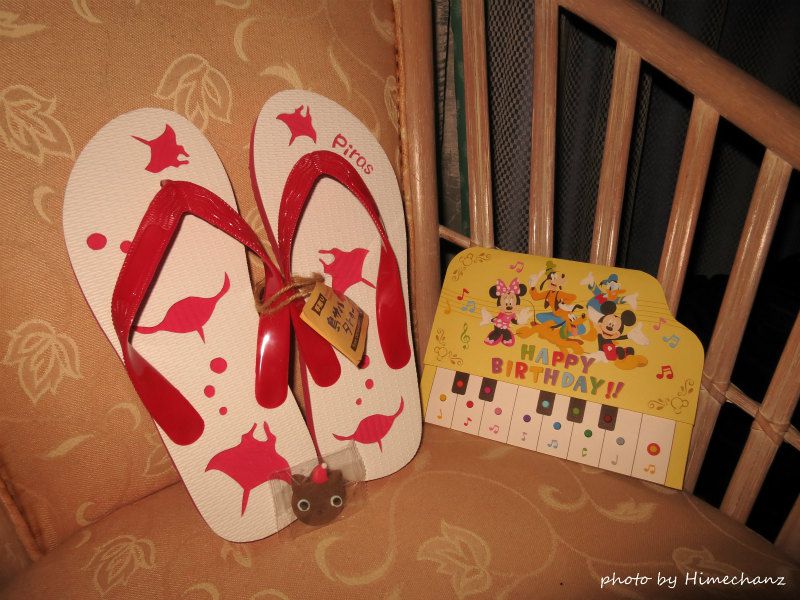 せいちゃんから誕生日プレゼントいただきました♪ photo by CANON PowerShot S100