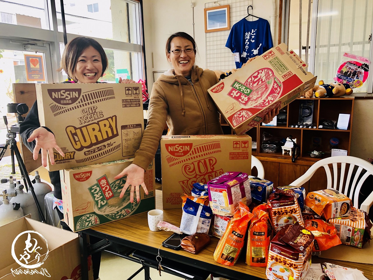 じゅんさん、大量の保存食ありがとうございます！！！